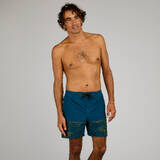 Men Surfingboardshorts 500 17_QUOTE_ PIERRO TURQUOISE