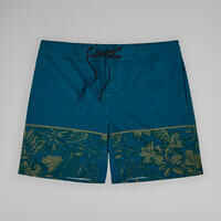 Surfing boardshorts 500 17" PIERRO TURQUOISE