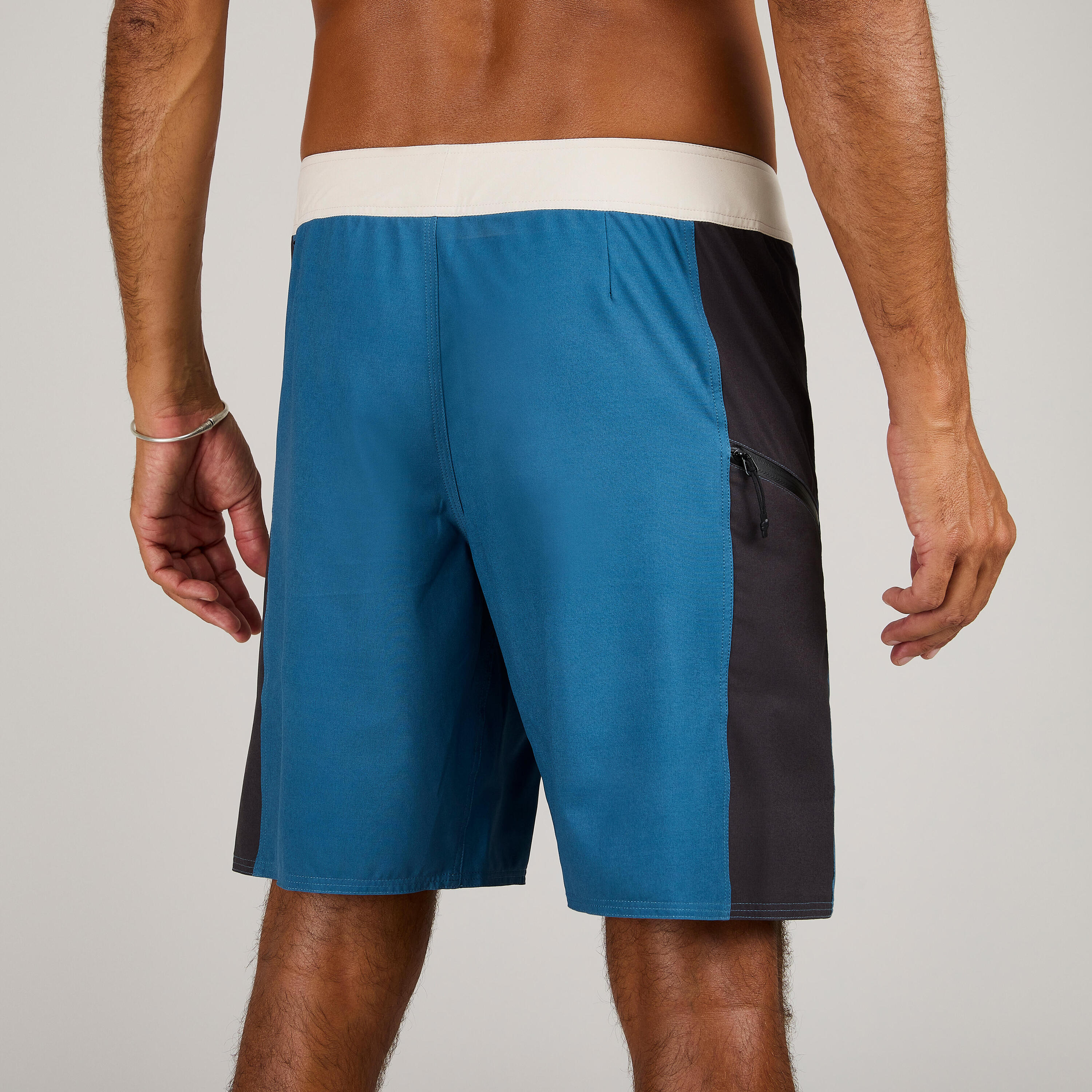 OLAIAN Bañador Hombre 500 19" Alex Gris