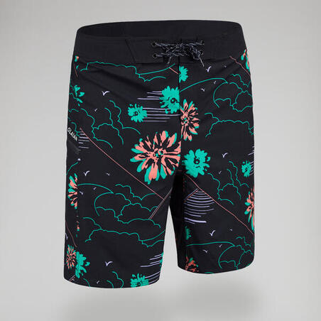 Boardshorts för surfing 500 19" Svart 