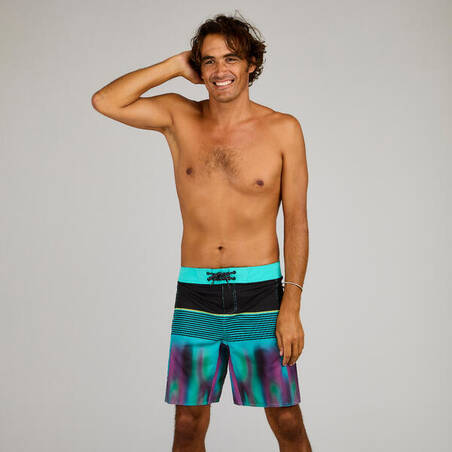 Boardshort surf 500 19" HIJAU ASTRAL