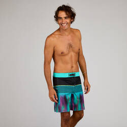 Boardshort surf 500 19" ASTRAL GREEN