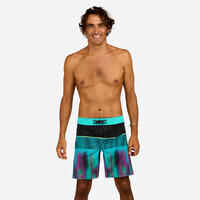 Boardshort surf 500 19" ASTRAL GREEN