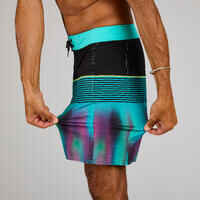 Boardshort surf 500 19" ASTRAL GREEN