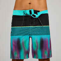 Boardshort surf 500 19" ASTRAL GREEN