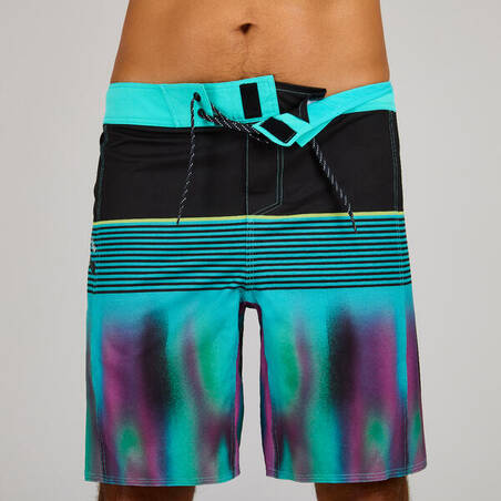 Boardshort surf 500 19" ASTRAL GREEN