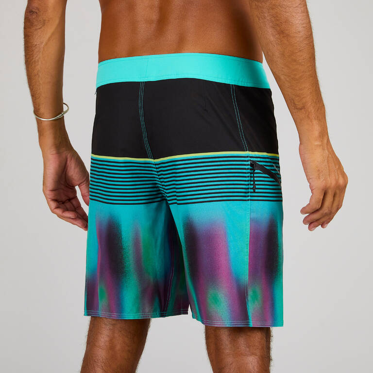 Boardshort surf 500 19" ASTRAL GREEN