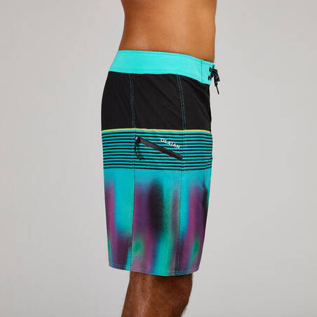 Boardshort surf 500 19" HIJAU ASTRAL