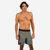 Boardshort voor surfen 500 19" ALEX kaki