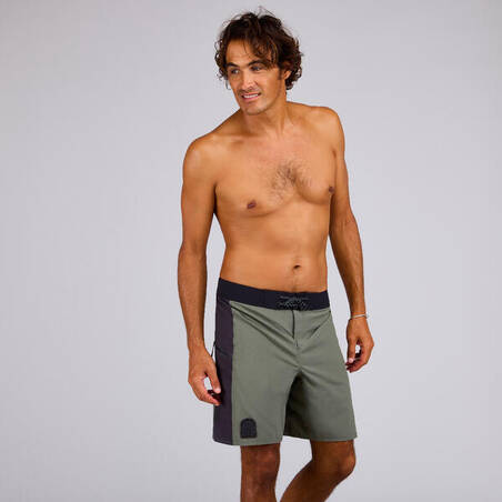 Boardshort surf 500 19" ALEX KHAKI