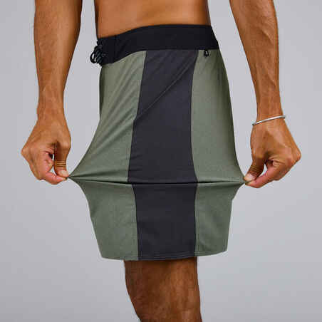 Βερμούδα boardshort 500 19" ALEX για surf ΧΑΚΙ