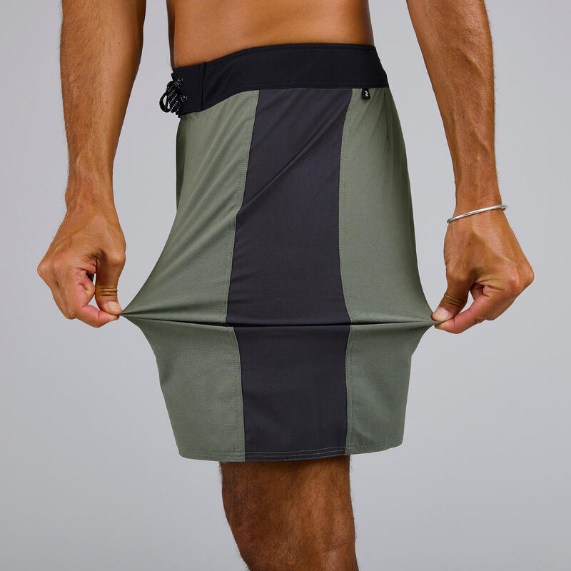 Sörf Boardshort - 19" - Haki - 500