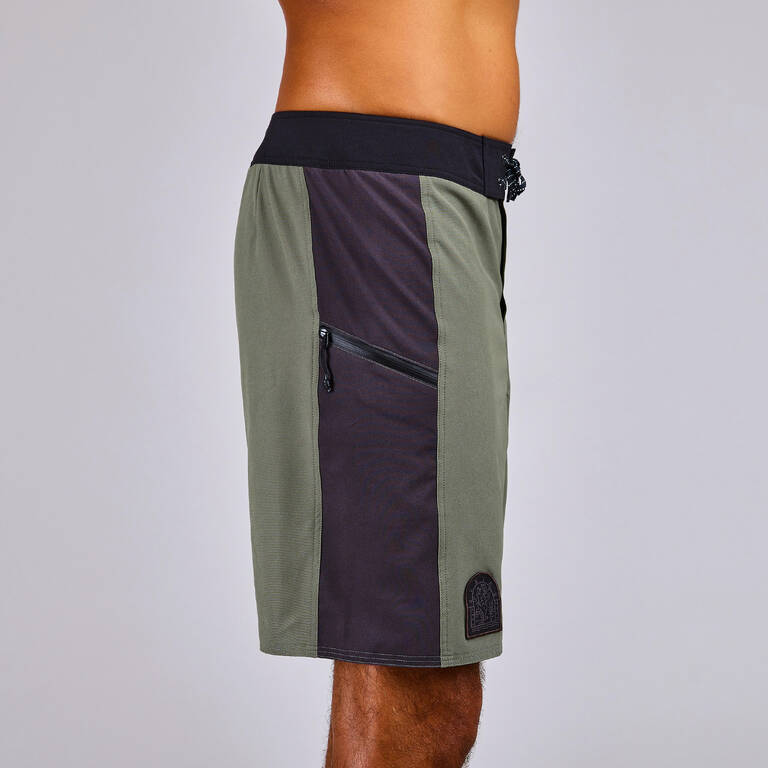 Boardshort selancar 500 19" ALEX KHAKI