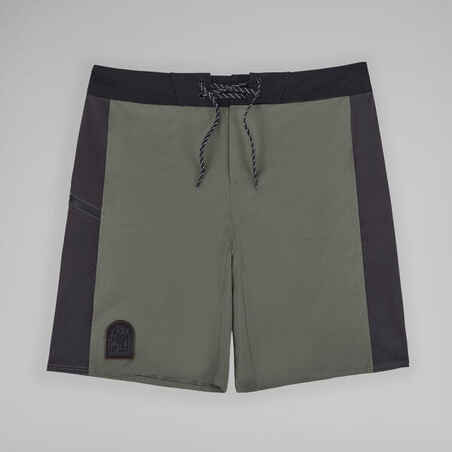 Βερμούδα boardshort 500 19" ALEX για surf ΧΑΚΙ