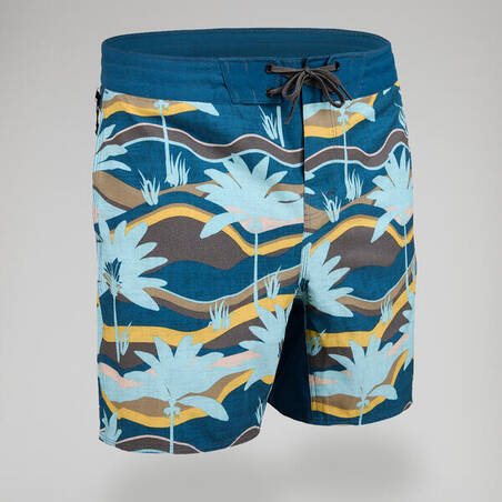 Boardshort selancar 500 17" PALMERAIE ABU-ABU