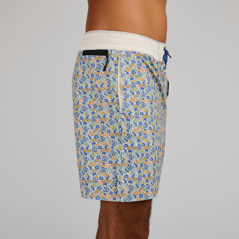 Boardshorts 17" Surfen - 500 Joy beige