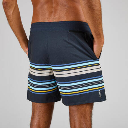 Surfing Boardshorts 500 17" STA MONICA BLACK