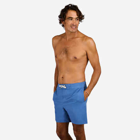 Βερμούδα boardshort 500 17" GOOD για surf Μπλε