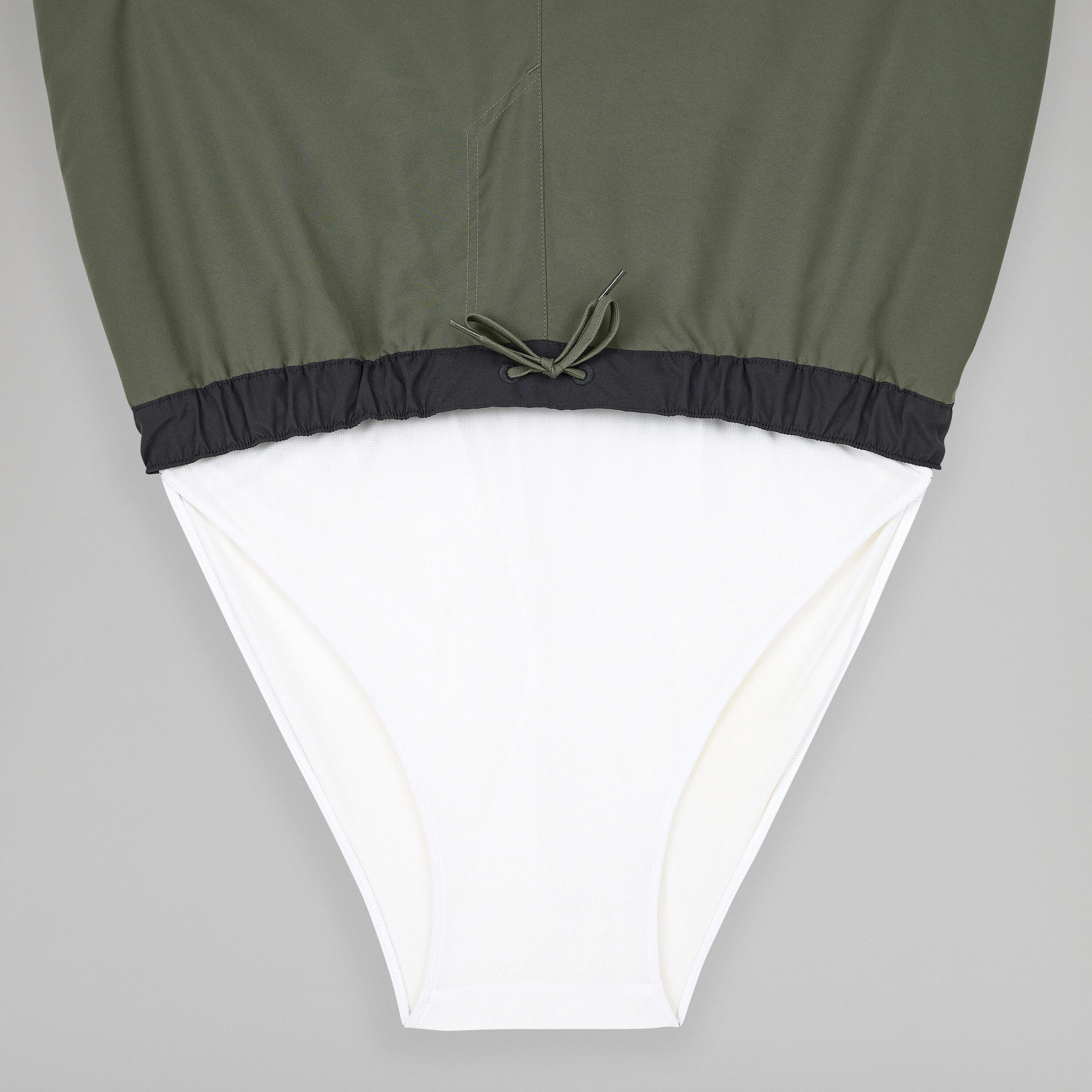 Boardshort surf 100 short MOMO KHAKI 6/7