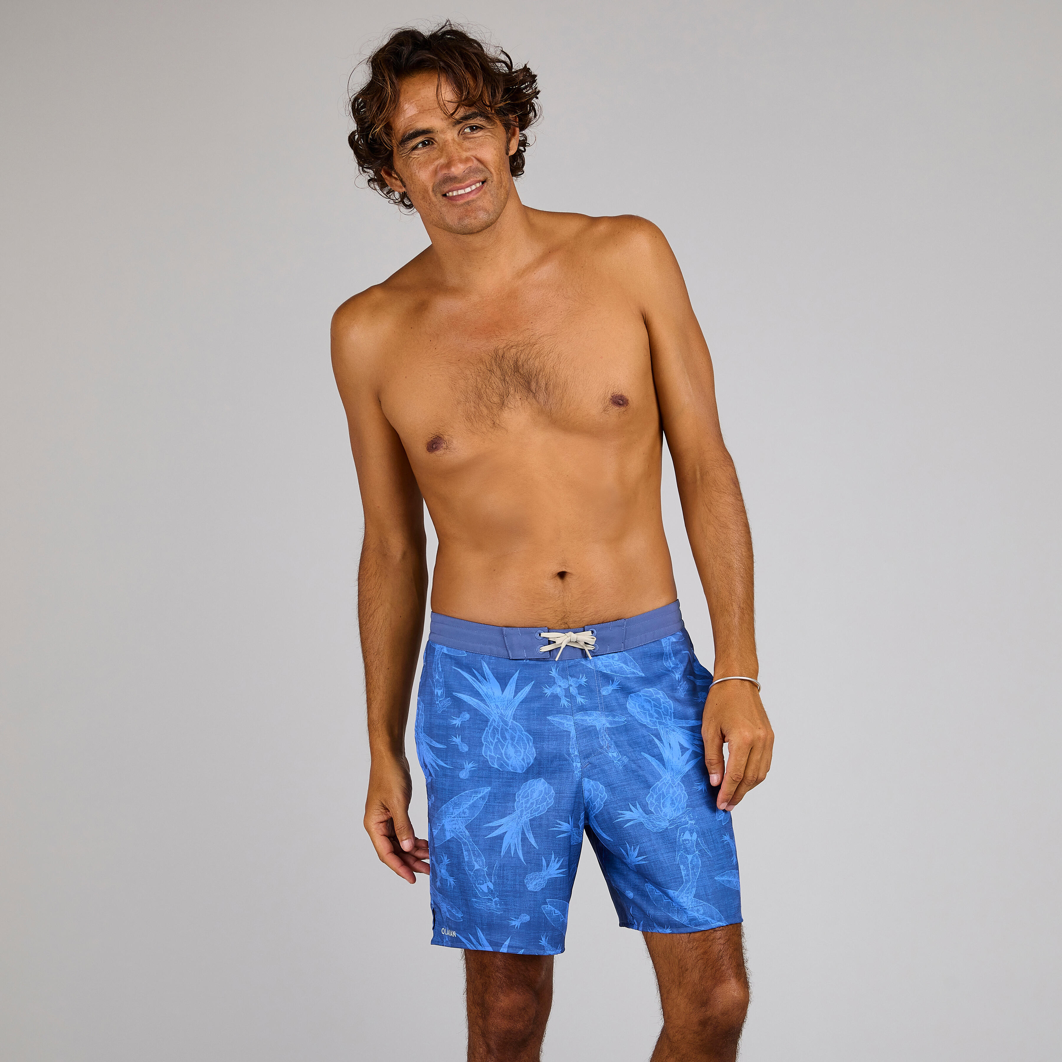 Débardeur Surf Waves - Motif Vague, Manches Courtes, Coupe Classique Légère