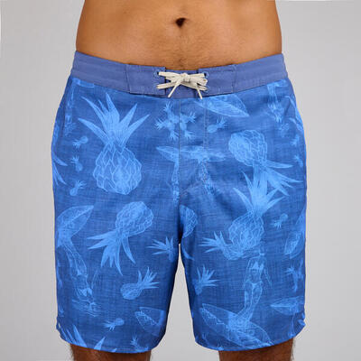 Costume mare surf uomo 100 PALMER rosa