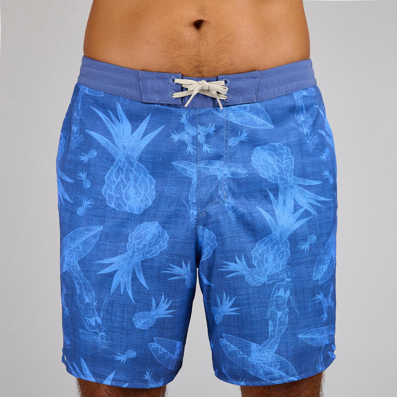 Boardshorts Surfen 100 long Eco SURFERGIRL blau