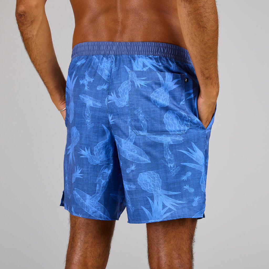 Short de bain surf 100 Long 18