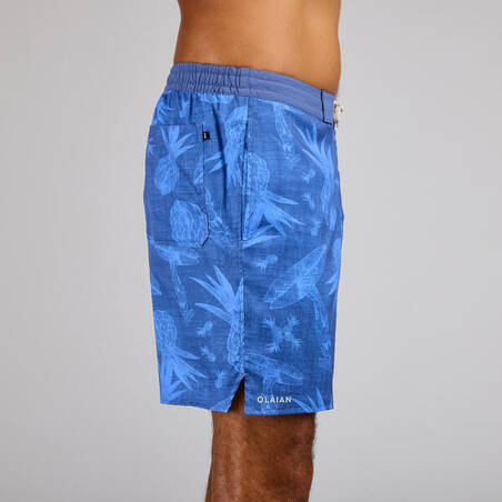 Boardshort surf 100 long SURFERGIRL BLUE