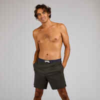 Boardshort surf 100 long MAN KHAKI