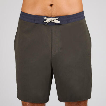 Boardshort surf 100 long MAN KAKI