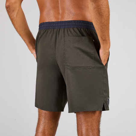 Boardshort surf 100 long MAN KHAKI