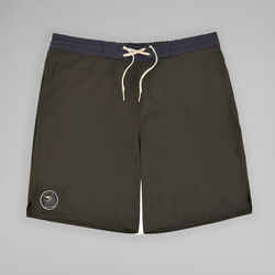 Boardshort surf 100 long MAN KHAKI