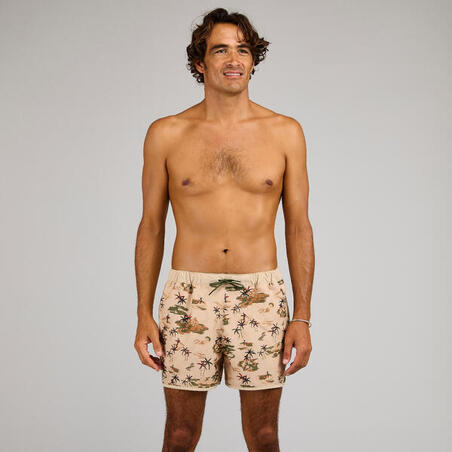 Boardshort surf 100 court CALIFUN BEIGE