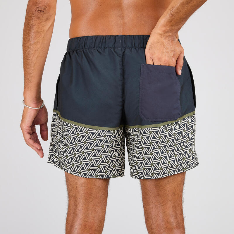 Boardshort voor surfen 100 15" SEPAK zwart