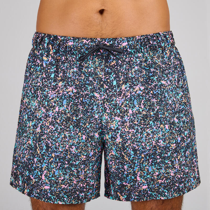 Sörf Boardshort - 15" - Siyah - 100