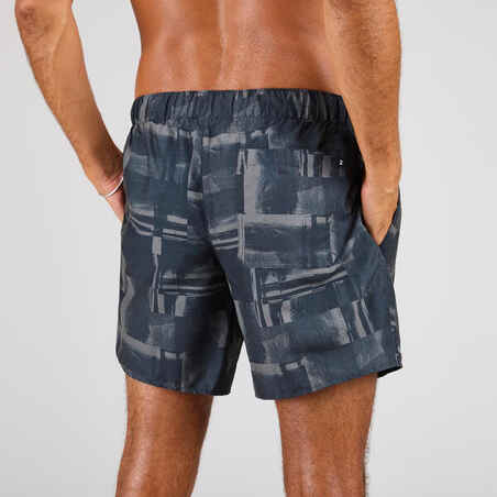 Surfing boardshorts 100 15" eco STRATE BLACK