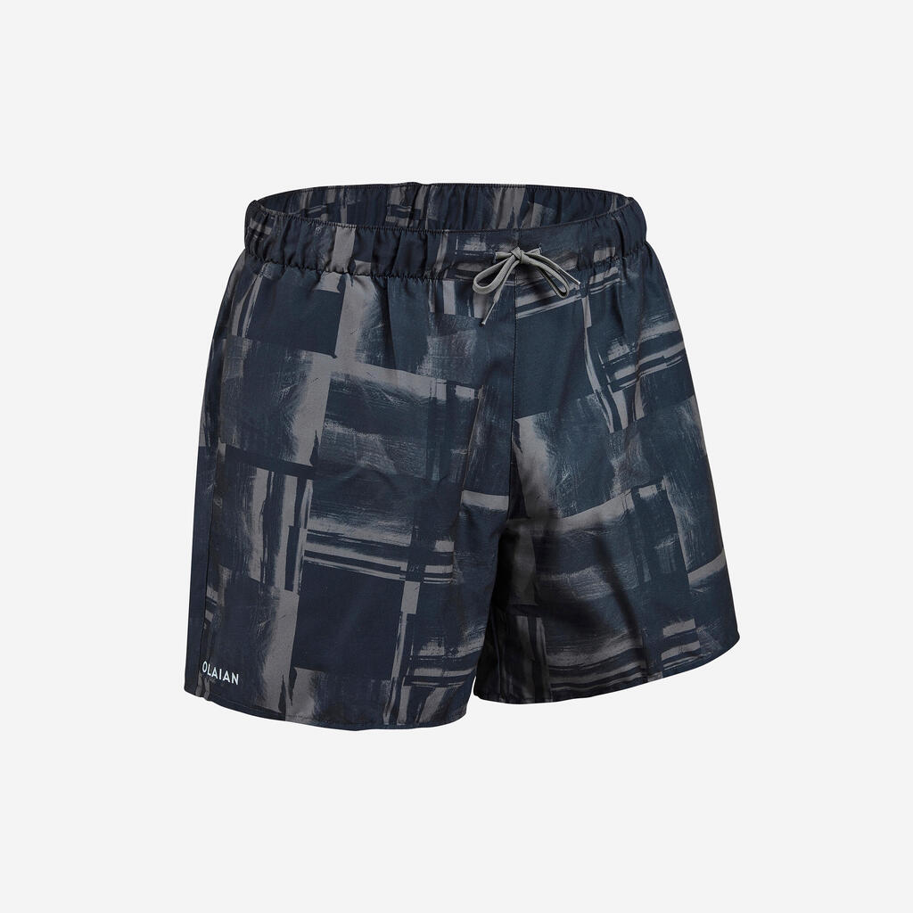 Kupaće kratke hlače Boardshort surf 100 15" Strate crne