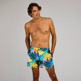 Men Surfing boardshorts 100 15_QUOTE_ MELIMEL BLACK