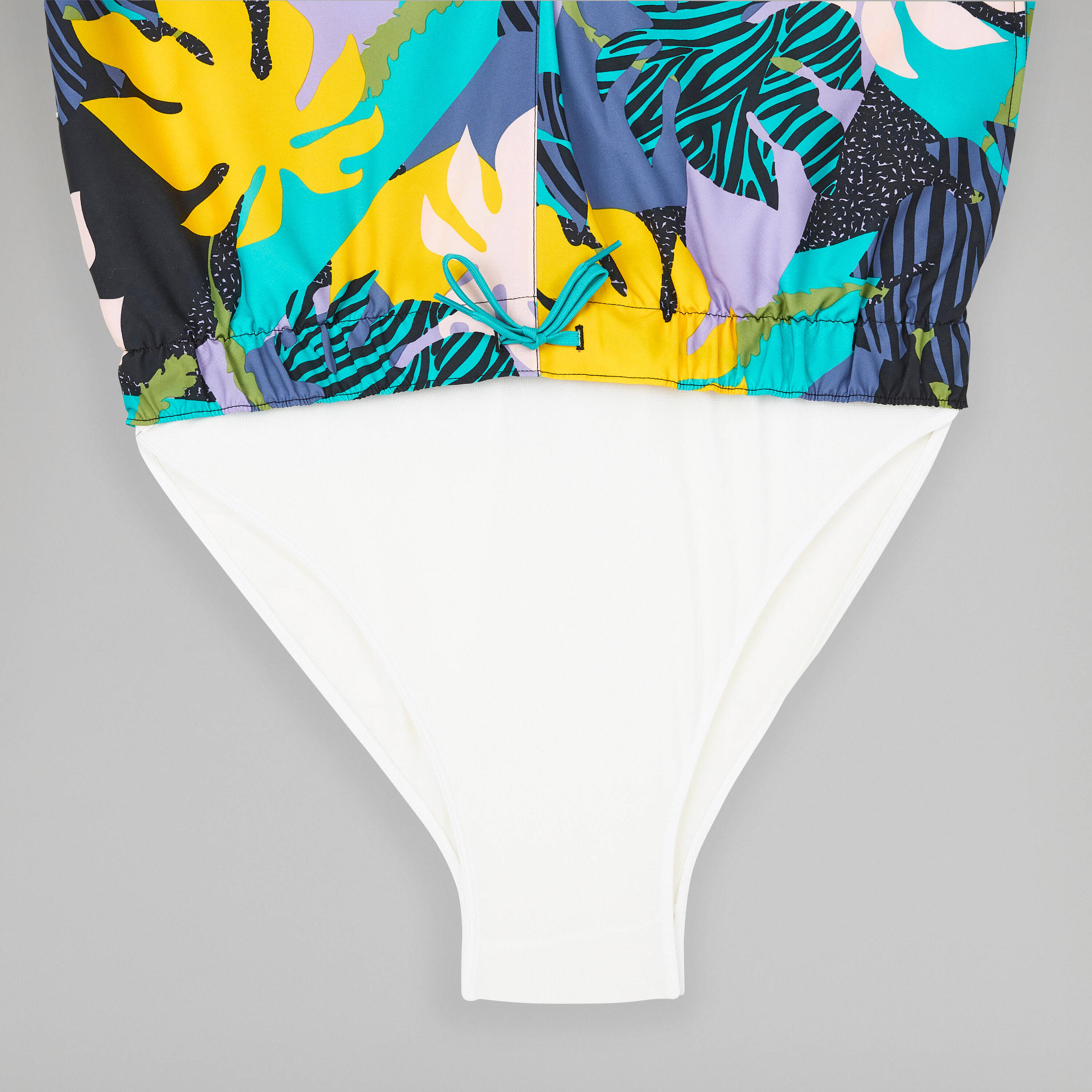 Men Surfing boardshorts 100 15" MELIMEL BLACK -  4