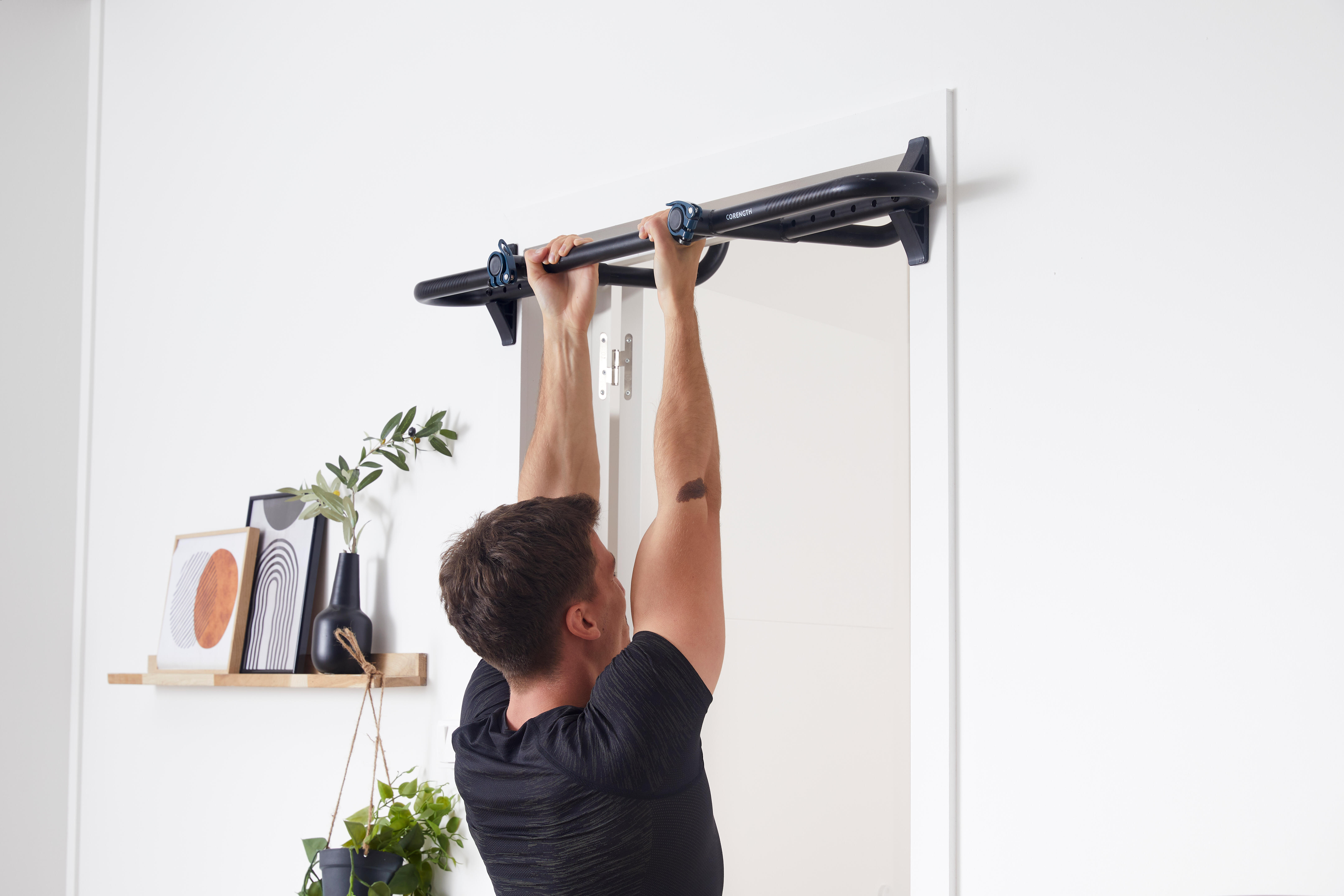 Barra dominadas extensible decathlon sale