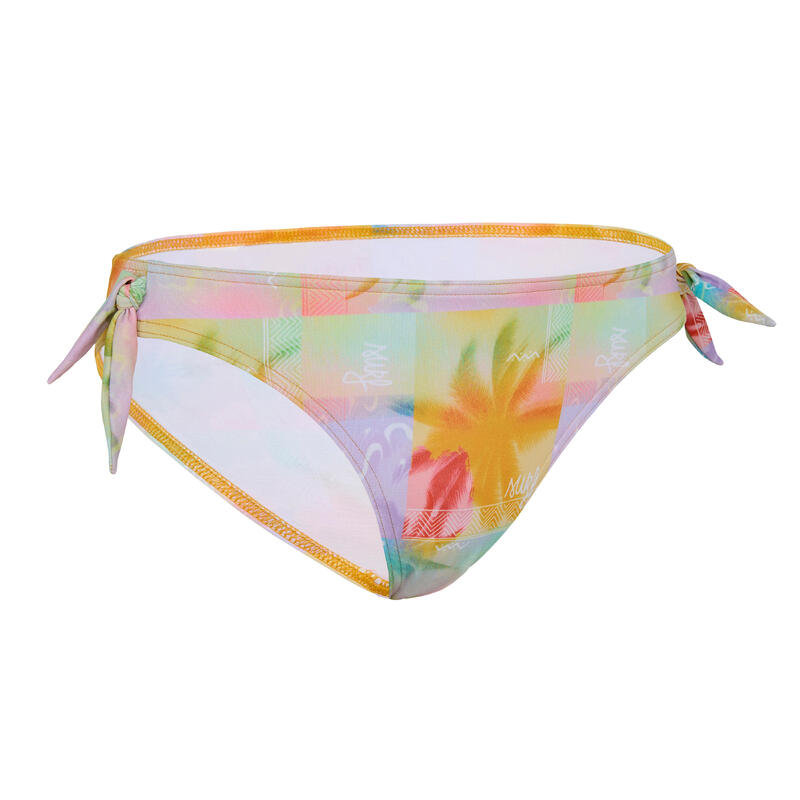 CUECAS DE BIKINI DE SURF TANIA 100 MENINA AMARELO