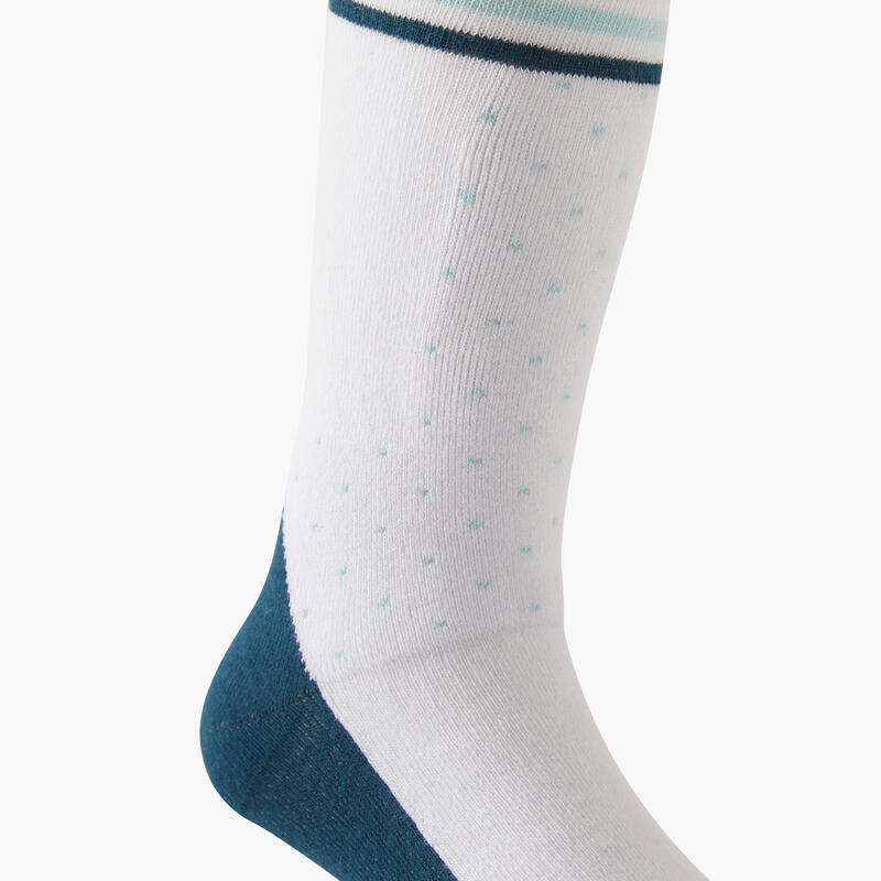 Kids' Inline Skating Socks Grey OXELO Decathlon