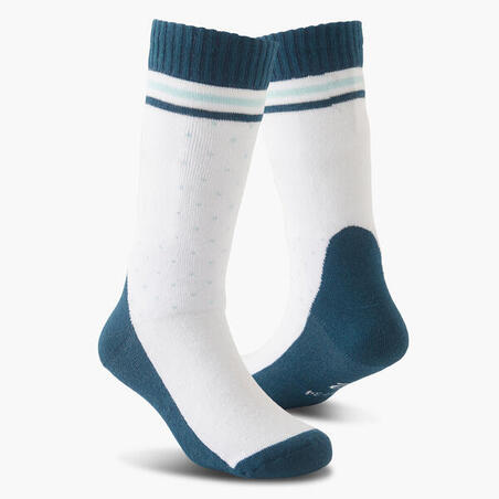 Шкарпетки для катання на роликах дитячі білі/сині