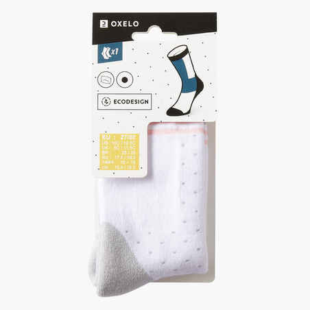 Kids' Inline Skating Socks - Grey