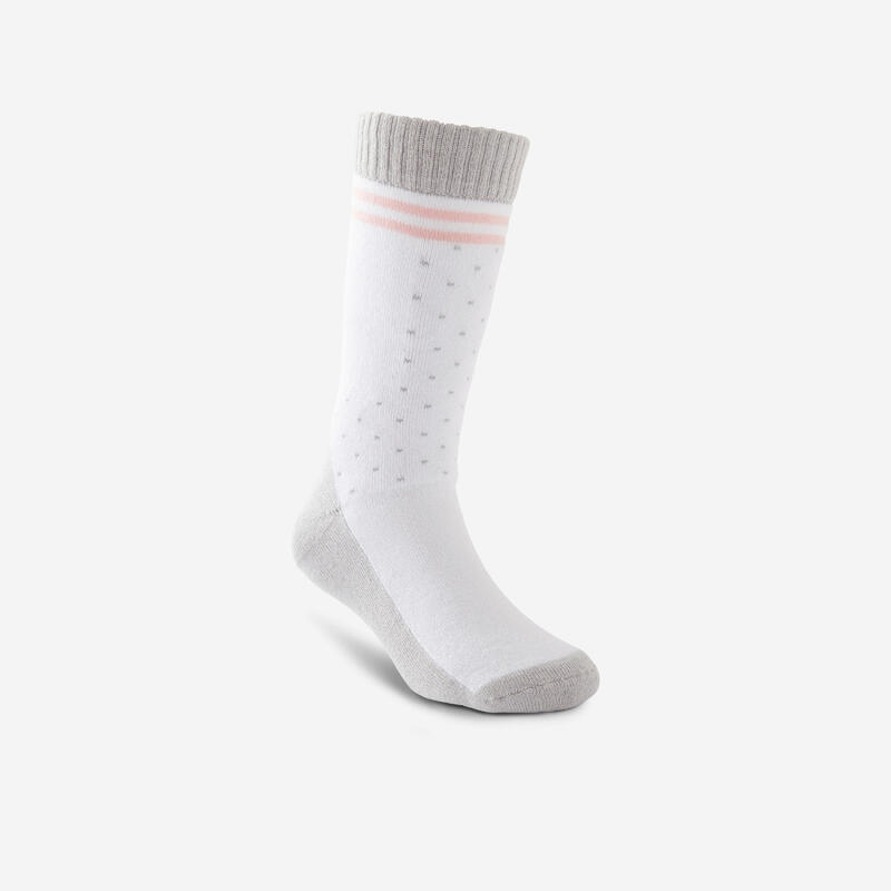 CHAUSSETTES ROLLER ENFANT GRIS