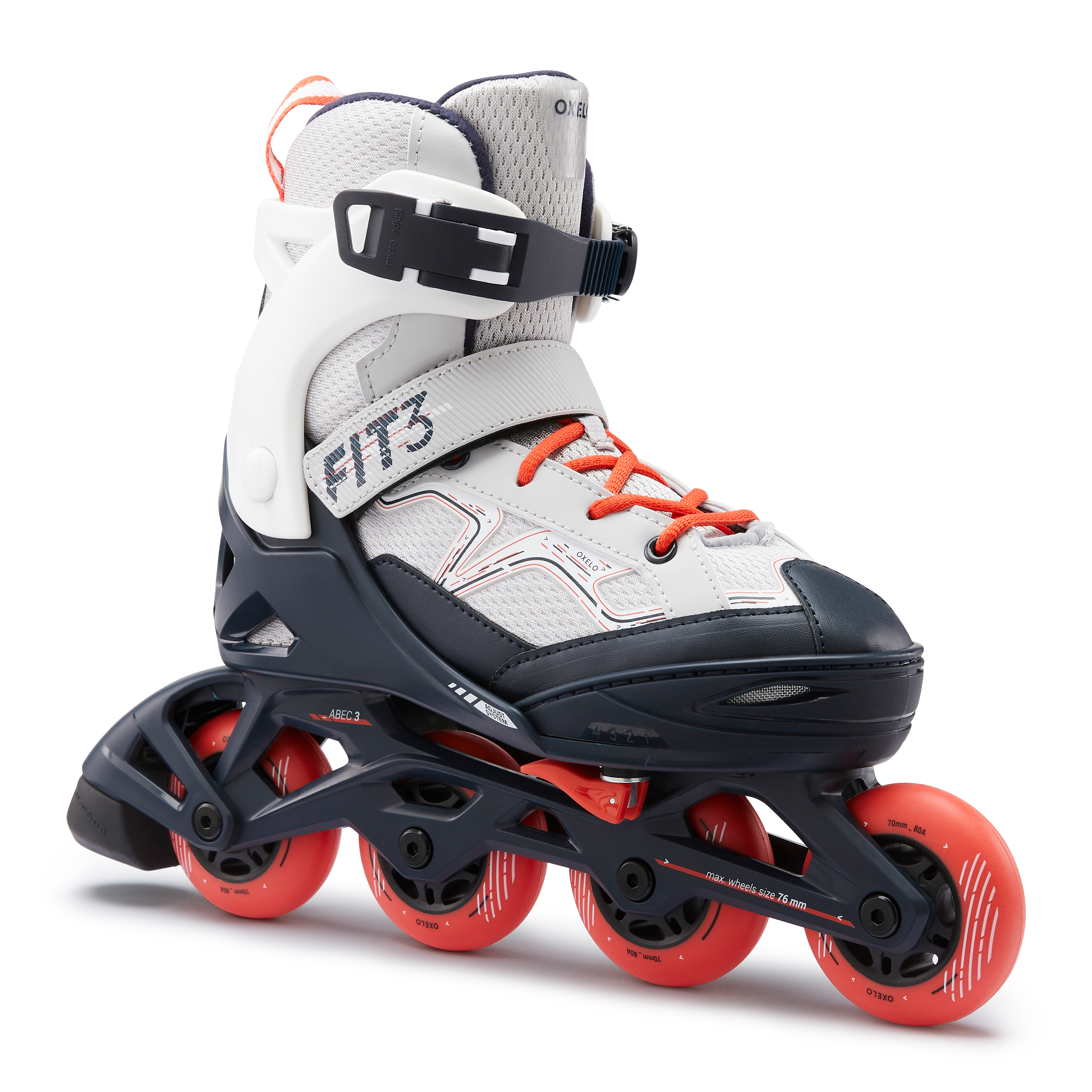 Roller fitness enfant FIT3 JR Abyss Grey pour les clubs et