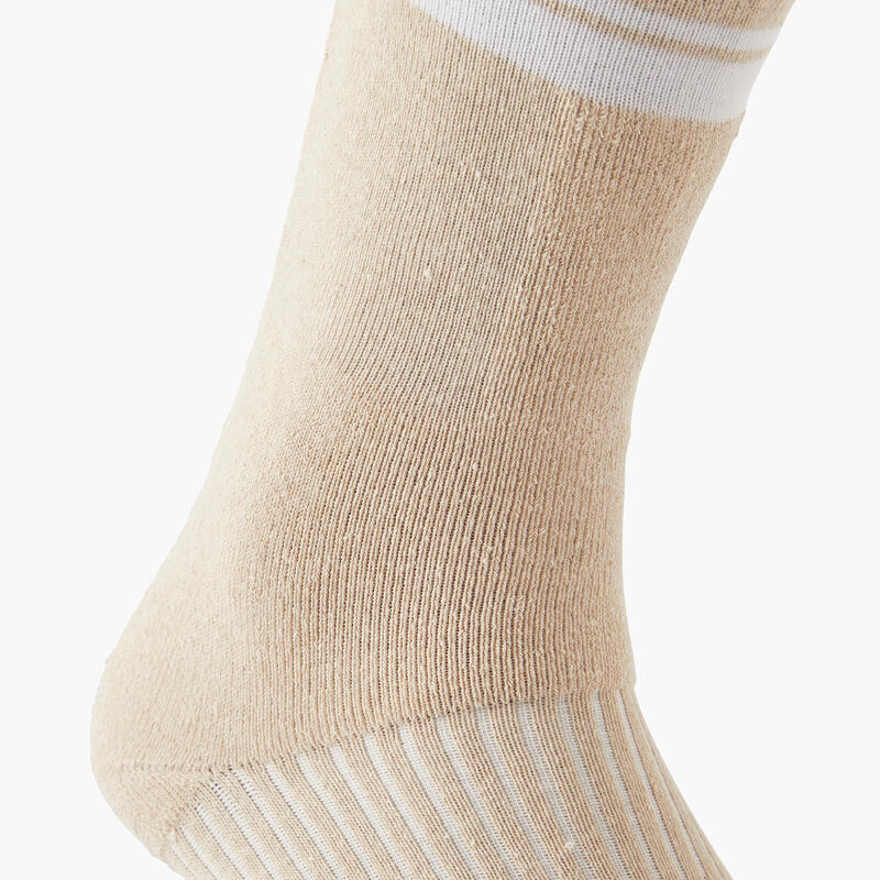Chaussettes roller adulte 100 beiges