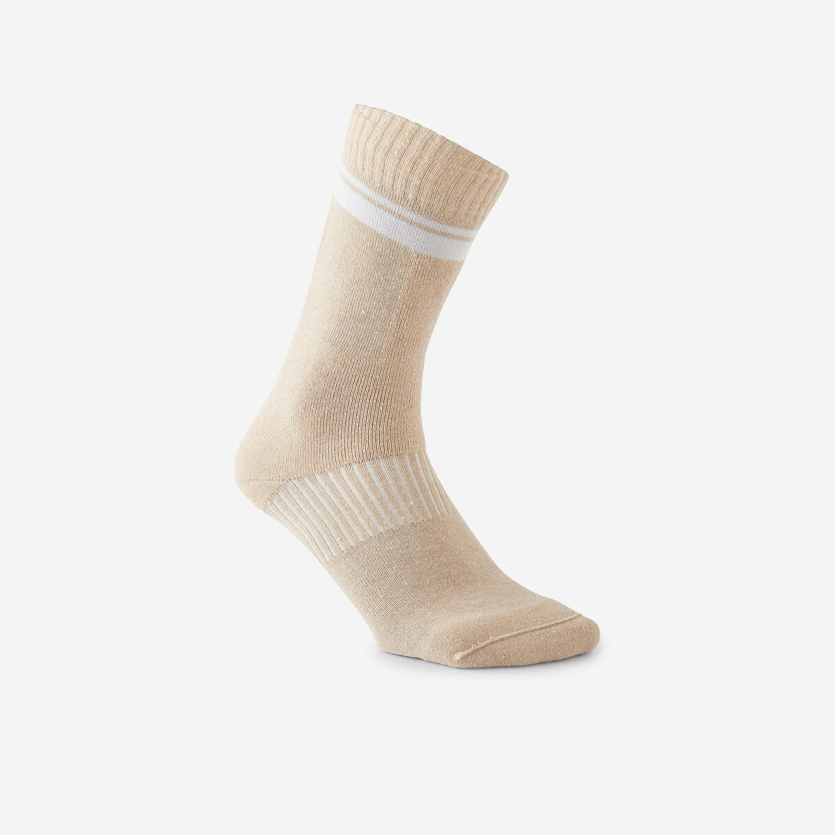 Chaussettes roller adulte 100 beiges
