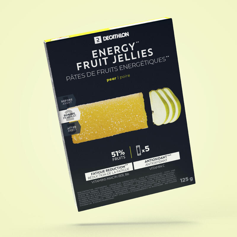 Energy fruit jellies peer 5x 25 g