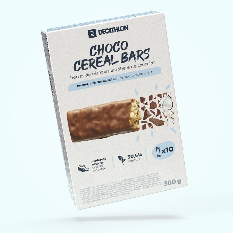 BARRITA DE CEREALES RECUBIERTA X10 CHOCOLATE BLANCO Y FRUTOS ROJOS 